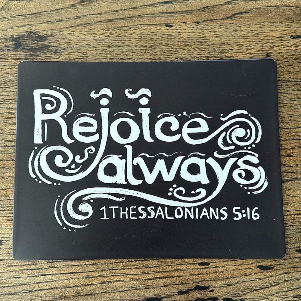 Scripture sign! Adorable🖤